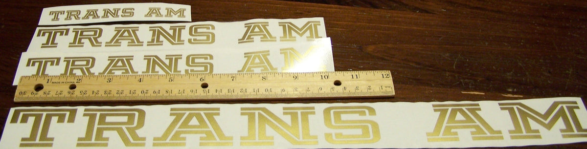 PONTIAC TRANS AM 2ND GEN 70-81 EMBLEMS