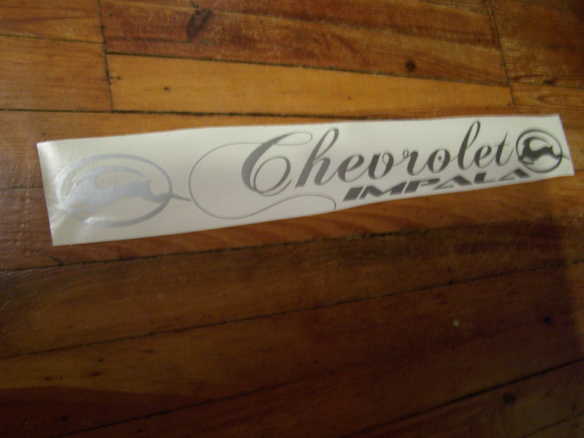 IMPALA WINDSHIELD WINDOW DECAL STICKER BANNER CHOOSE COLOR