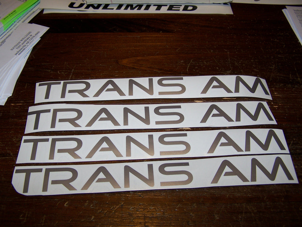 PONTIAC TRANS AM 3RD GEN 82-92 EMBLEMS