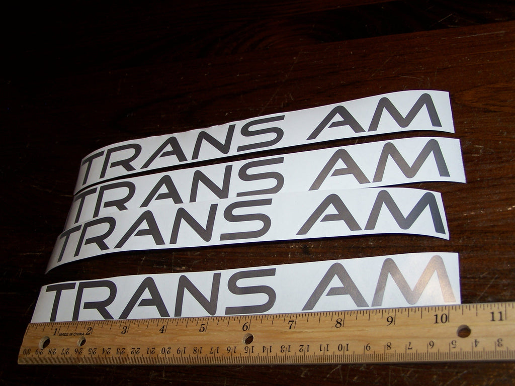 PONTIAC TRANS AM 3RD GEN 82-92 EMBLEMS