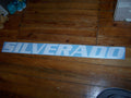 SILVERADO WINDSHIELD / WINDOW DECAL BANNER VINYL STICKER