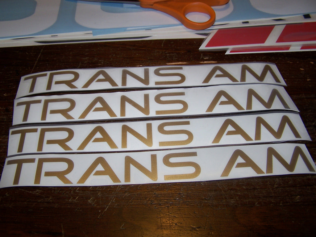 PONTIAC TRANS AM 3RD GEN 82-92 EMBLEMS