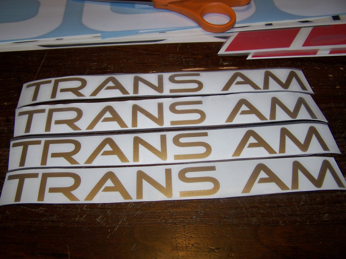PONTIAC TRANS AM 3RD GEN 82-92 EMBLEMS