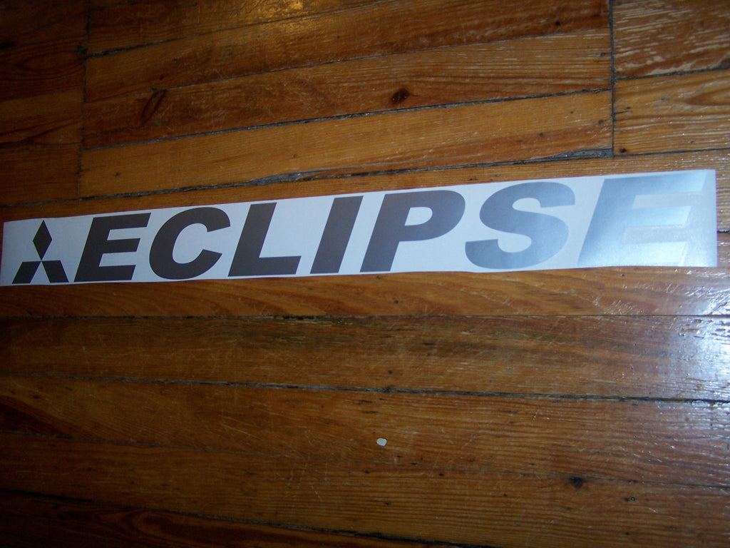 ECLIPSE WINDSHIELD DECAL BANNER VINYL STICKER