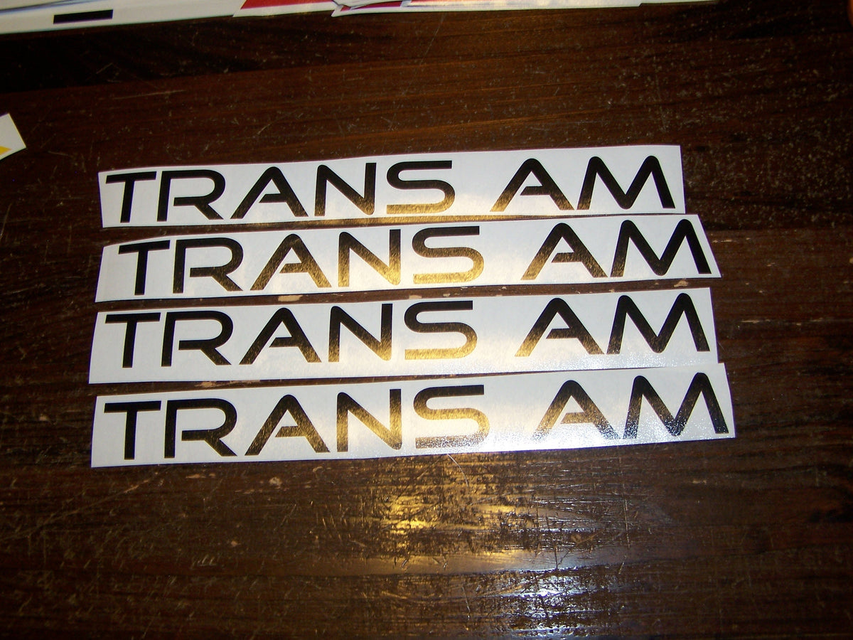 PONTIAC TRANS AM 3RD GEN 82-92 EMBLEMS