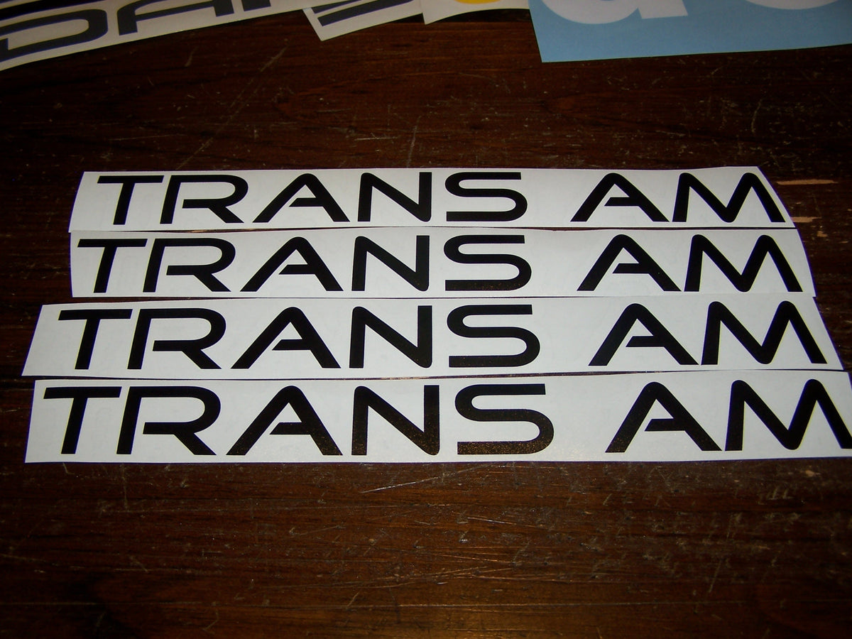 PONTIAC TRANS AM 3RD GEN 82-92 EMBLEMS