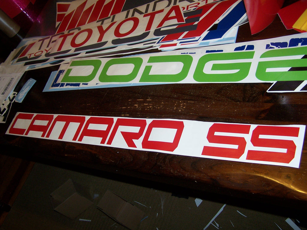 CAMARO SS WINDSHIELD / WINDOW DECAL STICKER CHOOSE COLOR & SIZE