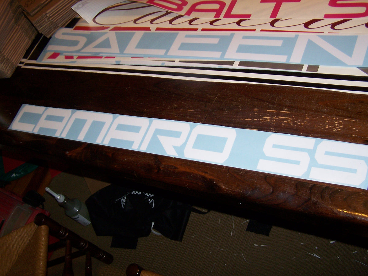 CAMARO SS WINDSHIELD / WINDOW DECAL STICKER CHOOSE COLOR & SIZE