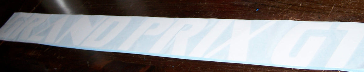 GRAND PRIX GT WINDSHIELD / WINDOW VINYL STICKER DECAL BANNER