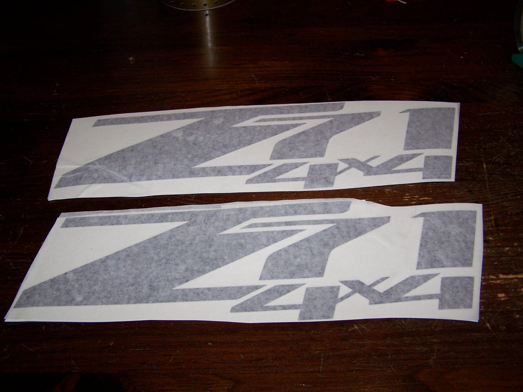 Z71 4X4 BEDSIDE / WINDOW STICKER VINYL DECAL CHOOSE COLORS