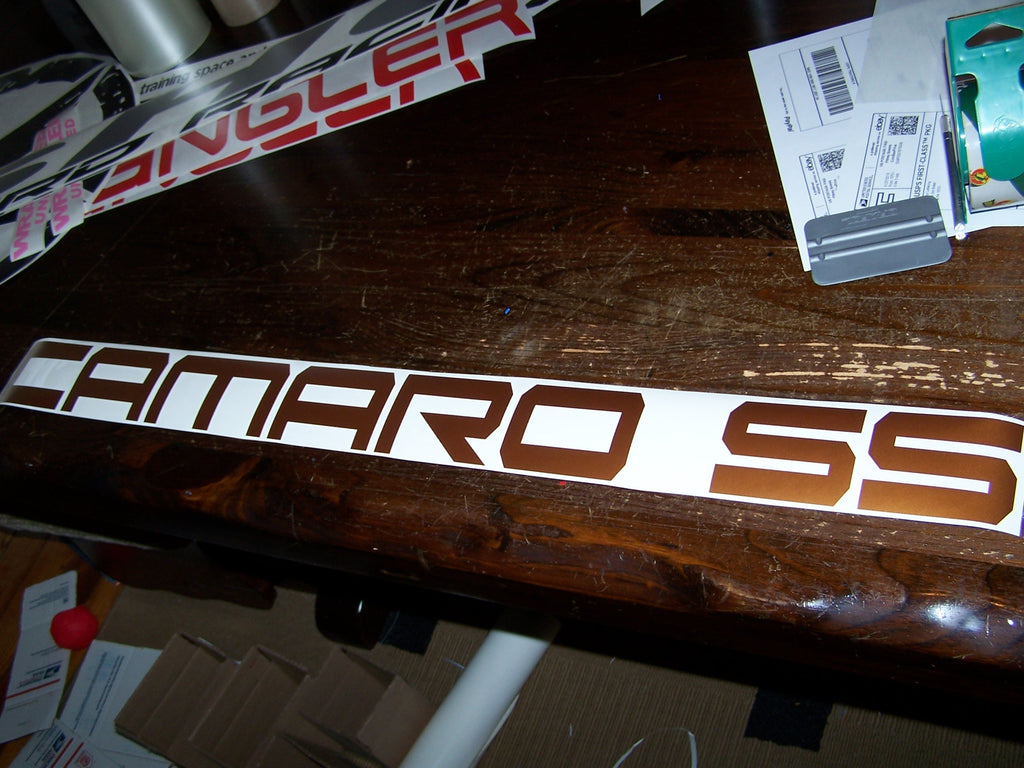CAMARO SS WINDSHIELD / WINDOW DECAL STICKER CHOOSE COLOR & SIZE