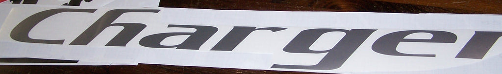 CHARGER WINDSHIELD DECAL BANNER CHOOSE COLOR AND SIZE