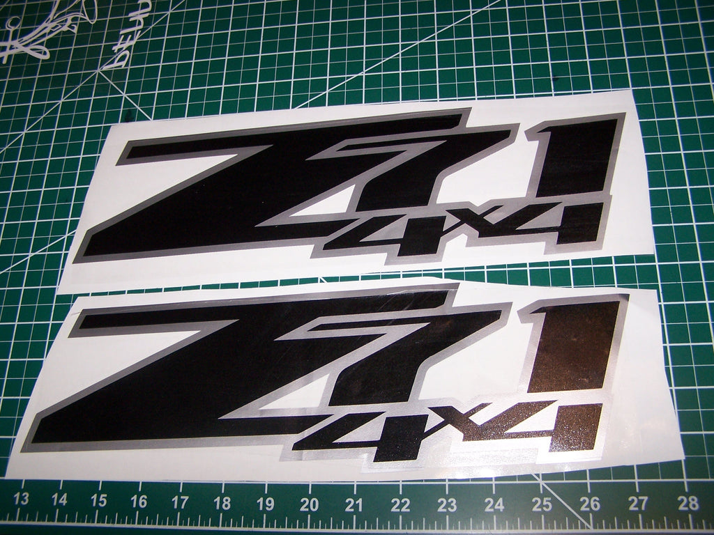 Z71 4X4 BEDSIDE / WINDOW STICKER VINYL DECAL CHOOSE COLOR