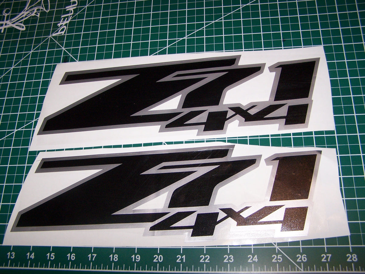 Z71 4X4 BEDSIDE / WINDOW STICKER VINYL DECAL CHOOSE COLOR