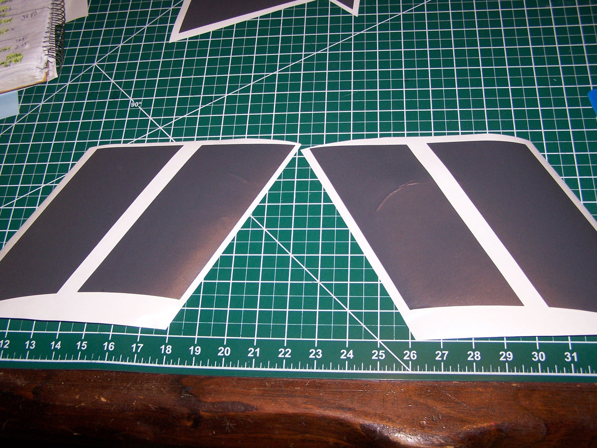 CORVETTE C4 GRAND SPORT STRIPES DECALS SET OF 2