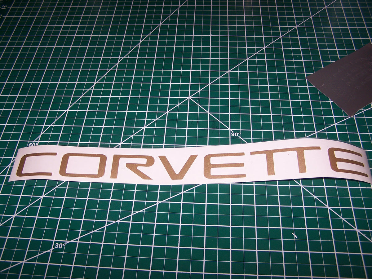 1991-1996 CORVETTE REAR BUMPER LETTERS