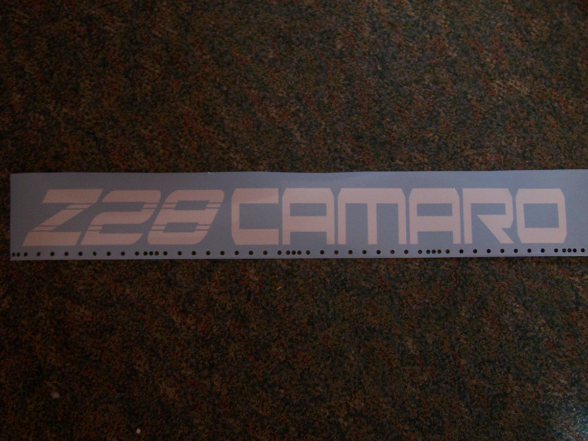 Z28 CAMARO WINDSHIELD VINYL DECAL STICKER BANNER CHOOSE COLOR
