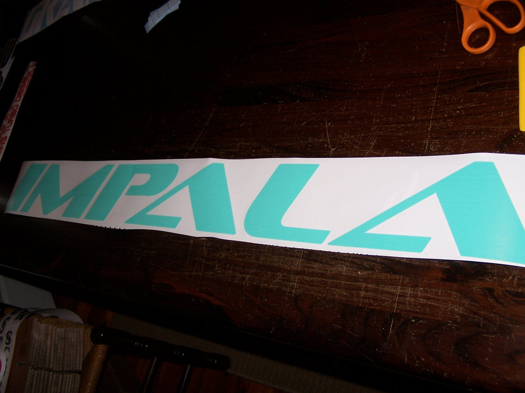 IMPALA WINDSHIELD VINYL DECAL STICKER BANNER