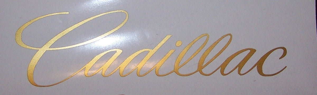 CADILLAC WINDSHIELD / WINDOW OR MULTI PURPOSE DECAL BANNER VINYL STICKER