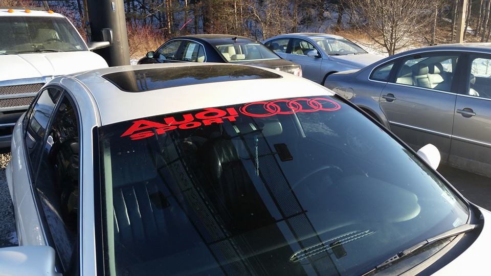 AUDI SPORT VINYL DECAL STICKER