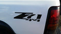 Z71 4X4 BEDSIDE / WINDOW STICKER VINYL DECAL CHOOSE COLORS