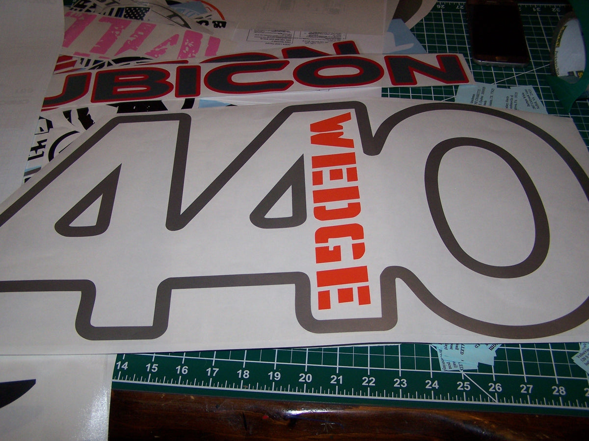 MOPAR 360 340 383 440 WEDGE HOOD DECAL STICKER