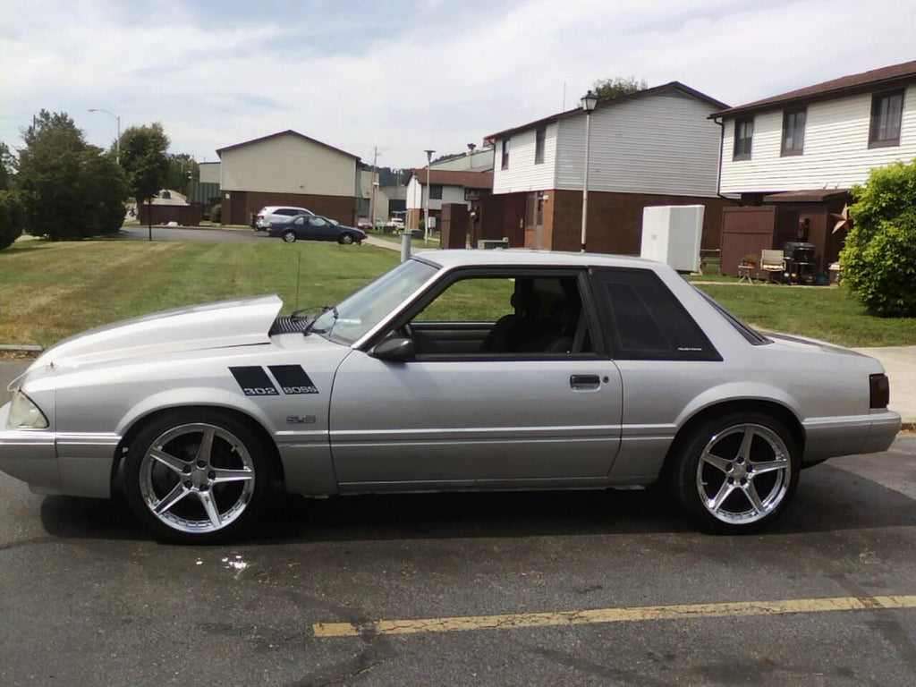 SALEEN MUSTANG FENDER VINYL SLASHES HASH MARKS