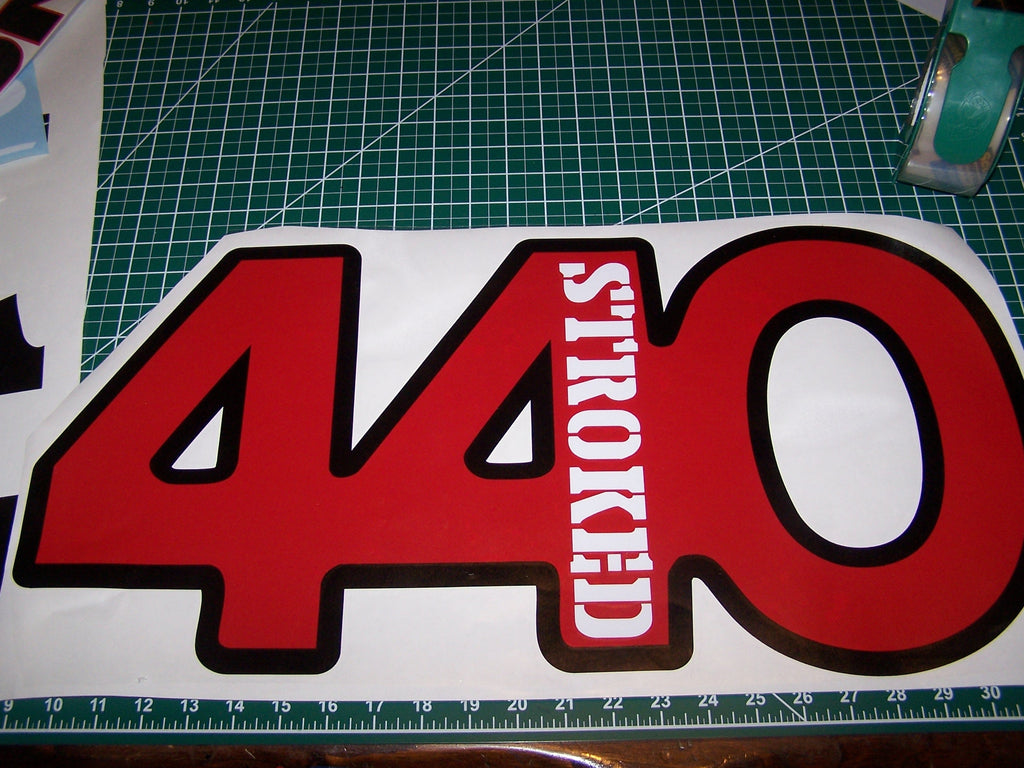 MOPAR 360 340 383 440 WEDGE HOOD DECAL STICKER