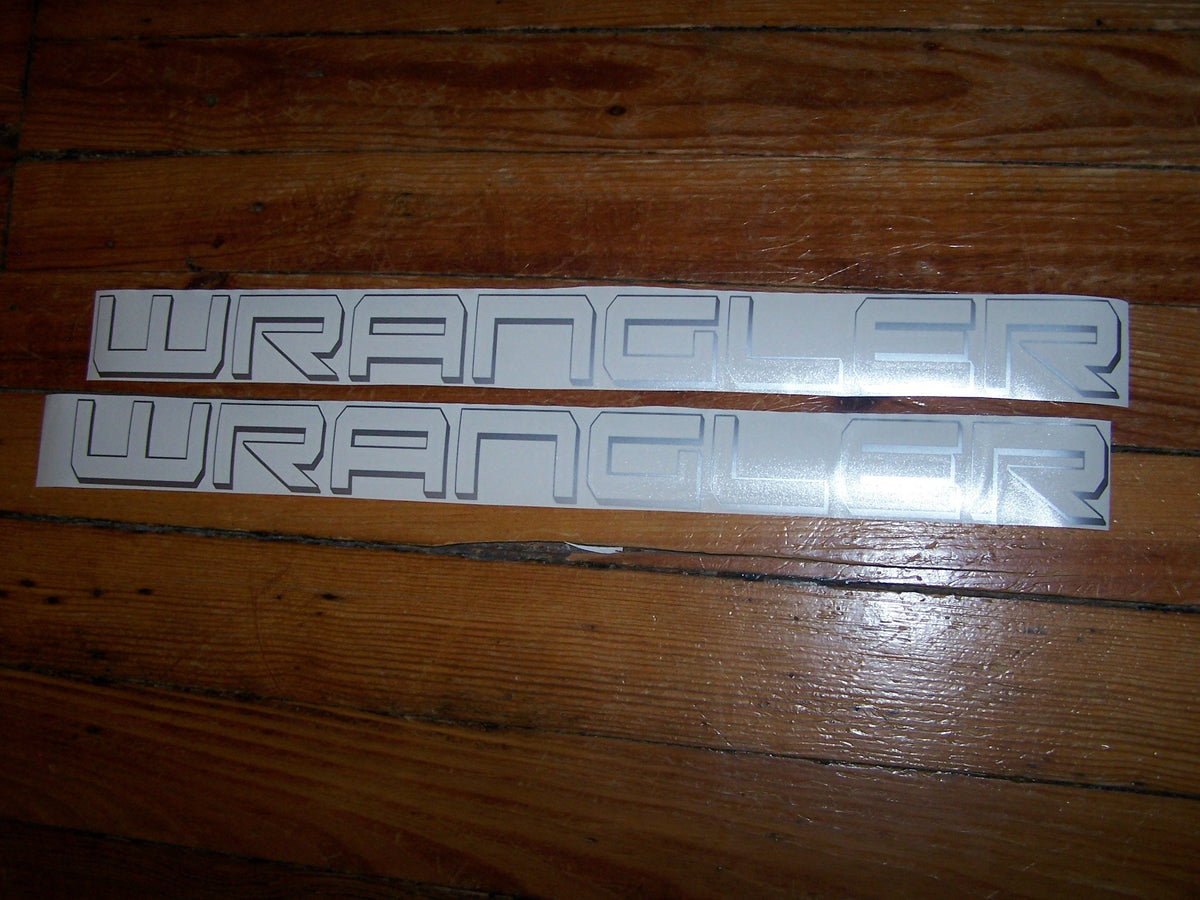 JEEP WRANGLER HOOD DECAL SET