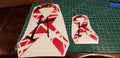 EDDIE VAN HALEN TRIBUTE RIBBON VINYL DECAL STICKER