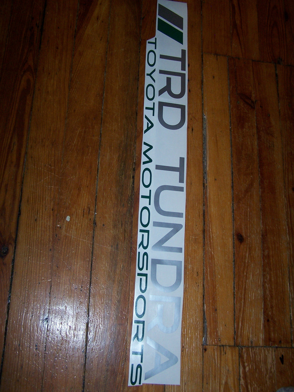 TRD TUNDRA WINDSHIELD VINYL DECAL STICKER BANNER