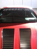 IROC-Z CAMARO WINDSHIELD / WINDOW DECAL STICKER CHOOSE COLOR & SIZE