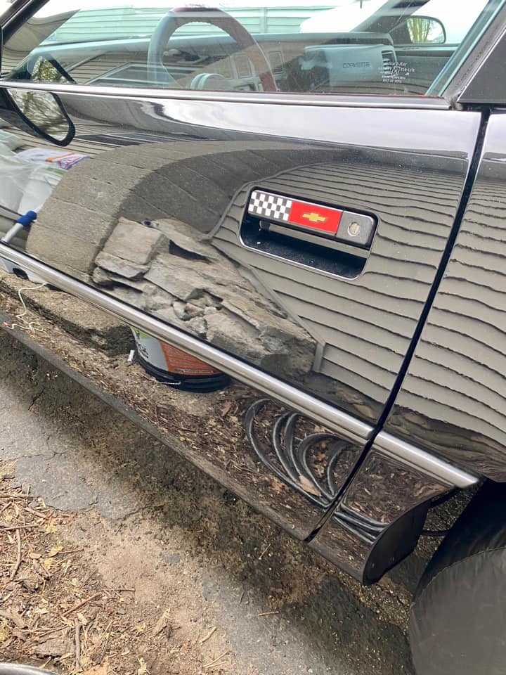1984-1990 CORVETTE DOOR HANDLE OVERLAY DECALS
