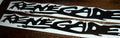 JEEP RENEGADE HOOD DECALS