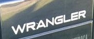 JEEP WRANGLER FENDER DECALS CHOOSE 2 COLORS YJ TJ