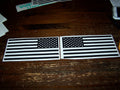 AMERICAN FLAG VINYL DECAL STICKER SET OF 2