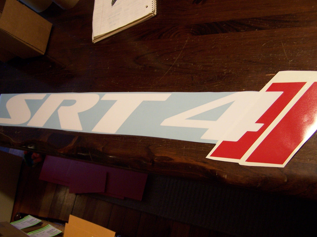 DODGE SRT-4 WINSHIELD BANNER CHOOSE 2 COLORS