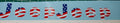 1975-86 JEEP CJ FENDER FLAG DECAL KIT CJ7 CJ8 SCRAMBLER