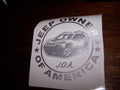 JEEP OWNERS OF AMERICA MEMBERS KL VINYL DECAL STICKER CHEROKEE