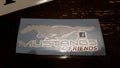 MUSTANGS & FRIENDS WINDOW BANNER STICKER DECAL CHOOSE COLOR