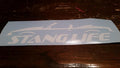 STANG LIFE WINDOW BANNER STICKER DECAL FOX BODY CONVERTIBLE