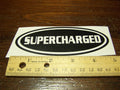FORD SUPERCHARGED OVAL DECAL