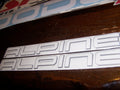 JEEP ALPINE HOOD DECALS VINYL STICKER SET
