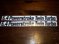 6.4 POWERSTROKE TWIN TURBO DECAL SET