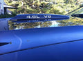 4.6L V8 HOOD SCOOP DECAL SET OF 3