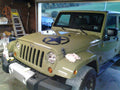 JEEP FREEDOM EDITION OSCAR MIKE STAR HOOD DECAL STICKER