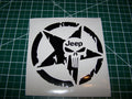 JEEP PUNISHER SKULL STAR VINYL DECAL STICKER
