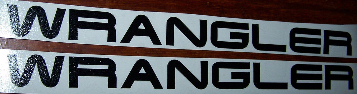 JEEP WRANGLER HOOD DECAL SET