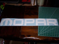 MOPAR WINDSHIELD DECAL CHOOSE COLOR AND SIZE