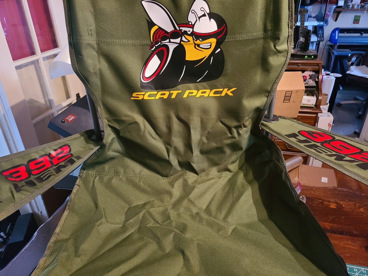 DODGE SCAT PACK FOLDING CHAIR CHALLENGER CHARGER